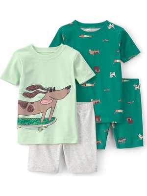 Carter's Erkek Bebek Pijama Set 12 Ay-24 Ay Çok Renkli