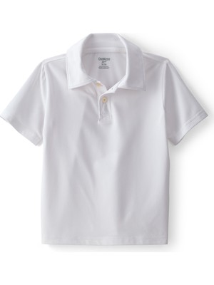 Oshkosh Küçük Erkek Çocuk Tshirt 2 Yaş-5 Yaş Beyaz