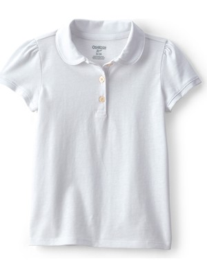 Oshkosh Küçük Kız Çocuk Tshirt 2 Yaş-5 Yaş Beyaz