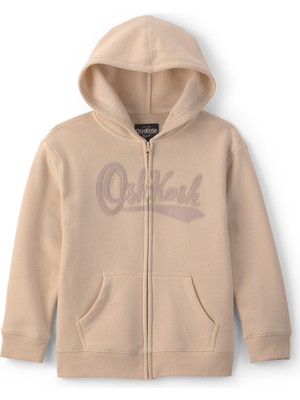 Oshkosh Erkek Çocuk Sweatshirt 6 Yaş-8 Yaş Kahverengi