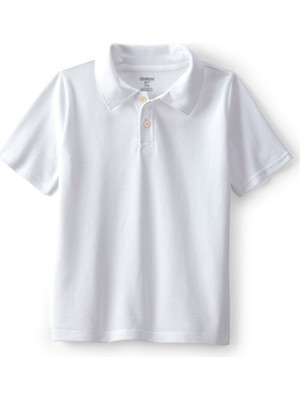 Oshkosh Erkek Çocuk Tshirt 5 Yaş-8 Yaş Beyaz