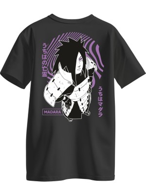 Karmadia Store Naruto Anime Madara Tişört Unisex