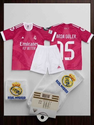 Arda Güler Real Madrid Yeni Sezon Forması 4 Lü Set