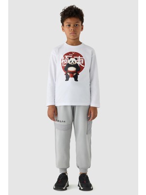 NBT Jeans Erkek Çocuk Beyaz Tshirt