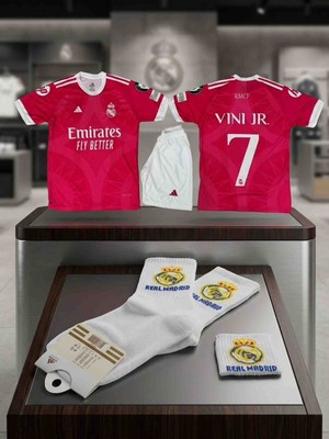 Vinicius  Jr  Real Madrid Yeni Sezon Forması 4 Lü Set
