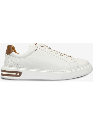 Greyder Erkek Beyaz Hakiki Deri Sneaker Ayakkabı 6Y1SA14811