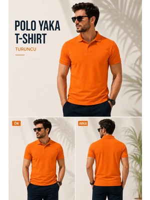Atex Polo Yaka Cepli Erkek T-Shirt