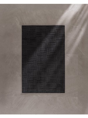 Madame Coco Mirel Halı - Antrasit - 120X190 cm