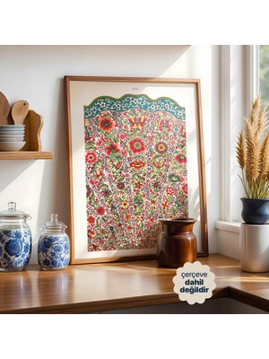 Persona Istanbul Owen Jones "chinese Ornament (Levha 49)" - Çini Desenli Sanat Posteri (Çerçevesiz)