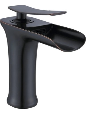 Krm Lpd Şelale Lavabo Bataryası Siyah 422