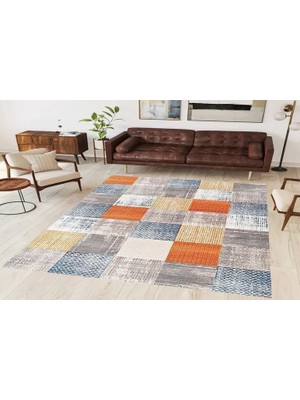 Vivense Dijital Baskı Yıkanabilir Halı, LNA0055 160X230 cm