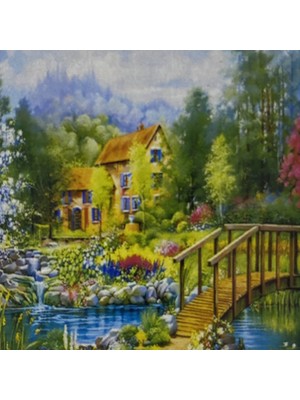 Elegantshop 5d Yapışan Boncuk Mozaik Tablo 40*50 cm S6