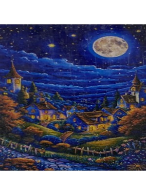 Elegantshop 5d Yapışan Boncuk Mozaik Tablo 40*50 cm S7