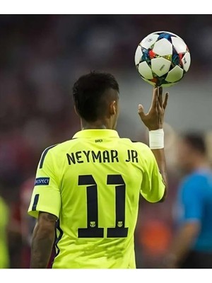 Gladsome F.c Barcelona 2014/15 Neymar Jr Alternatif Forması (Neon)