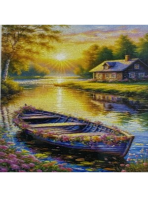 Elegantshop 5d Yapışan Boncuk Mozaik Tablo 40*50 cm S8