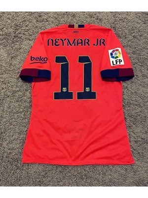 Gladsome Barcelona 2014-15 Neymar Jr. Nostalji Deplasman Forması (Turuncu)