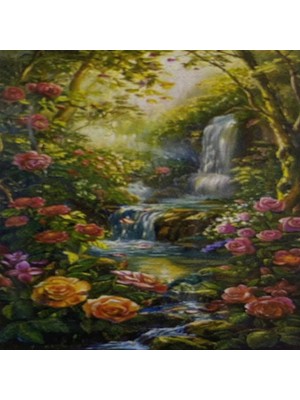 Elegantshop 5d Yapışan Boncuk Mozaik Tablo 40*50 cm S10