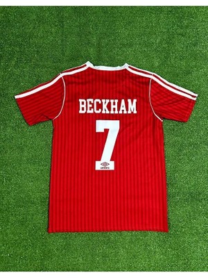 Gladsome Manchester United 125.YIL Ikonik David B.e,c,k,ha,m. Forması