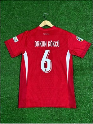 Gladsome Türkiye Euro 2024 Yunus Akgün Yetişkin Forması (Kırmızı)