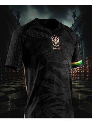 Gladsome Brezilya Siyah Alex De Souza Özel Konsept Forması (Jersey)