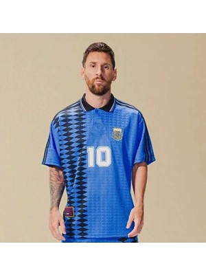 Gladsome Arjantin 94 Dünya Kupası Ikonik Lionel Messi Forması