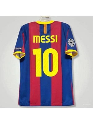 Gladsome Вαя¢єℓσиα 2010/11 Sezonu Lionel Messi Yetişkin Forması Forması