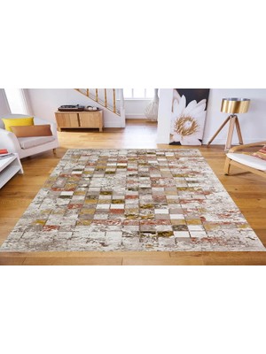 Vivense Dijital Baskı Yıkanabilir Halı, LNA0048 80X200 cm