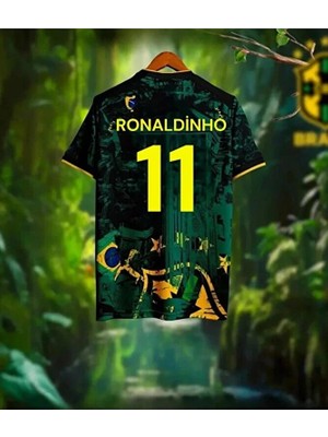 Gladsome Brezilya The Prince Ronaldinho Özel Konsept Forması (Jersey)