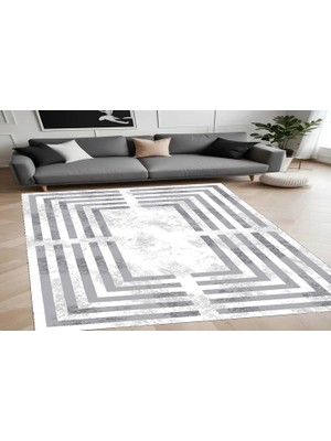 Vivense Dijital Baskı Yıkanabilir Halı, LNA0064 80X150 cm