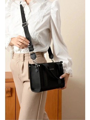 Just Polo Kadın Yeni Sezon Ayarlanabilir Askılı Lüks El ve Omuz Çantası Shoulder Bag Ebat: 19 x 23 cm