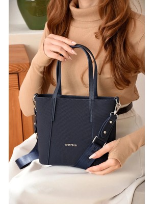 Just Polo Kadın Spor Model Ayarlanabilir Askılı Şık El ve Omuz Çantası Ebat : 24 x 20 cm Shopper