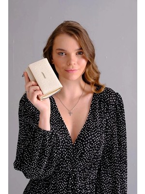 Just Polo Kadın Bol Kartlık ve Kağıt Para Bölmeli Bölmeli Fermuarlı & Kapaklı Cüzdan Shopper