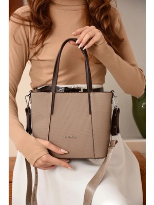 Just Polo Kadın Spor Model Ayarlanabilir Askılı Şık El ve Omuz Çantası Ebat : 24 x 20 cm Shopper