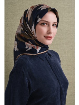 Armine Ipek Eşarp 2027 Kış - 9620-04 Lacivert Twill
