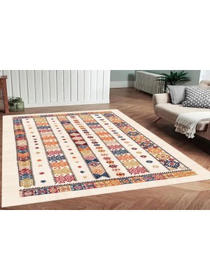 Vivense Dijital Baskı Yıkanabilir Halı, RV133-FNL438 100X150 cm