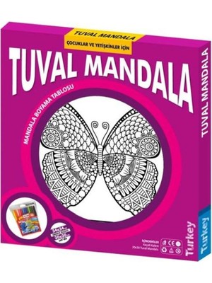 ALK 5117 Kumtoys Tuval Mandala