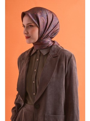 Armanda Armine Ipek Eşarp 2027 Kış - 9631-03 Kiremit Twill