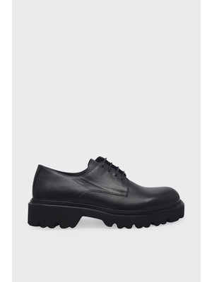 Kanuga Erkek Loafer Deri Ayakkabı Siyah K-FSC3283