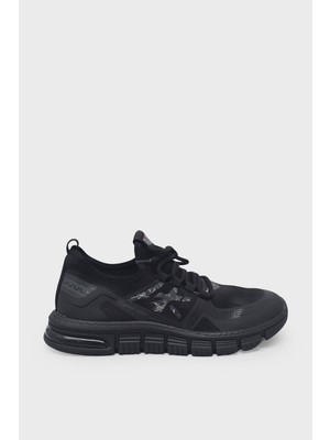 Bulldozer Erkek Mevsimlik Sneakers Siyah BUL-250411
