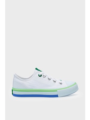 Benetton Unisex Çocuk Converse Beyaz BN-30175