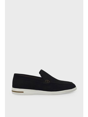 Kanuga Erkek Deri Loafer Süet Kahve K-FSC3294