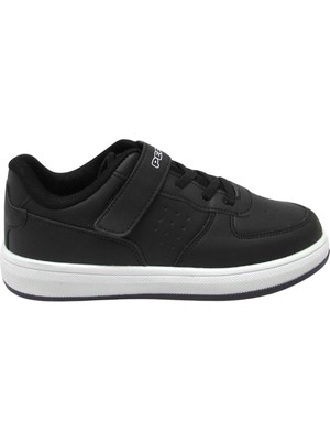 Pepino Unisex Çocuk Cırtlı Spor Ayakkabı Siyah Beyaz P-964