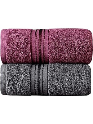 Die Grup Banyo Havlusu, 4'lü Set, Yumuşak ve Emici, %100 Pamuk