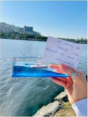 Die Grup Özel Sevgiliye Hediye Batmayan Aşk Gemisi Tasarımı