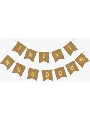 Die Grup Yaldızlı Banner, Iyi Ki Doğdun Temalı, Kraft Gold
