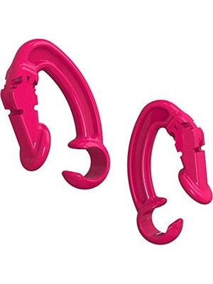 Die Grup Apple Airpods 1. / 2. Nesil Pro Frebuds 3 Kulaklık Tutucu Aparat Pembe Koyu