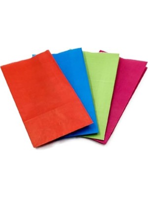 Die Grup 15X29 cm Renkli Kese Kağıdı Seti, 12'li Karışık Paket