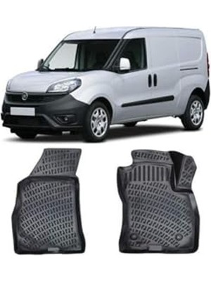 Die Grup 3D Havuzlu Paspas, Fiat Doblo 2015 Sonrası Uyumlu