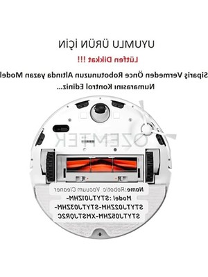 Die Grup Ozemtek Mi Vacuum Mop 2 C,1c 2 In 1-Mop Pro 2+3d (Dikkat: Kameralı-Plus GLOBAL)-(STYTJ01ZHM-STYTJ02ZHM-STYTJ03ZHM) Uyumlu Robot Supürge Hepa Filtre,fırça,mop Paspas 7'li Set
