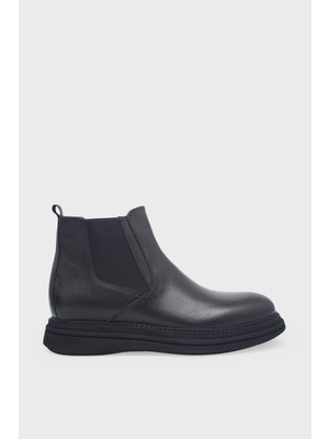 Kanuga Erkek Casual Deri Bot Siyah K-FSC3160